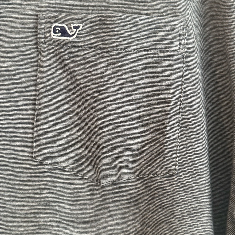 Vineyard Vines Gray Edgartown Polo